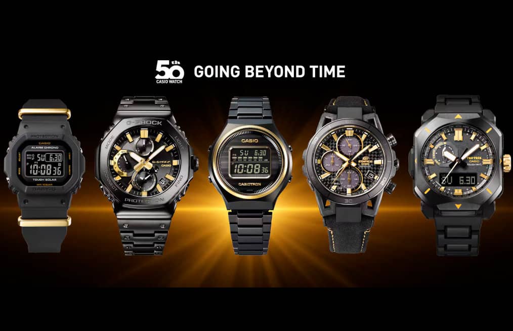 Casio dévoile l'édition limitée de la G-SHOCK GMC-B2100ZE-1A pour célébrer le 50e anniversaire de la marque Casio dévoile l'édition limitée de la G-SHOCK GMC-B2100ZE-1A pour célébrer le 50e anniversaire de la marque