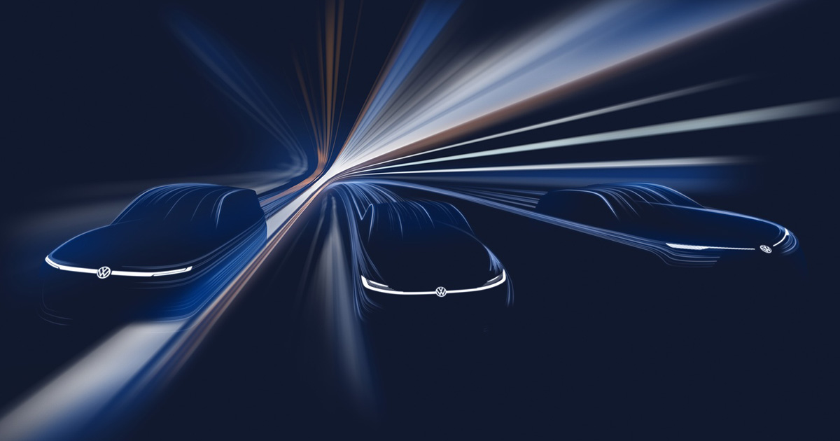 Avenir sur roues : teaser exclusif de concept de Volkswagen VW présente : voitures concept de l'avenir - innovation immersive