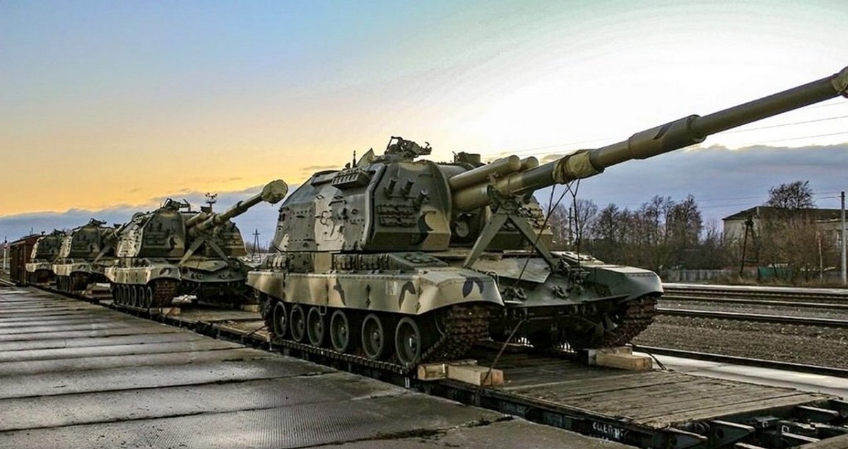 Les forces armées ukrainiennes détruisent deux obusiers automoteurs russes M1990 Farm avec des obus à guidage de précision M982 Excalibur. Les forces armées ukrainiennes détruisent deux obusiers automoteurs russes M1990 Farm avec des obus à guidage de précision M982 Excalibur.