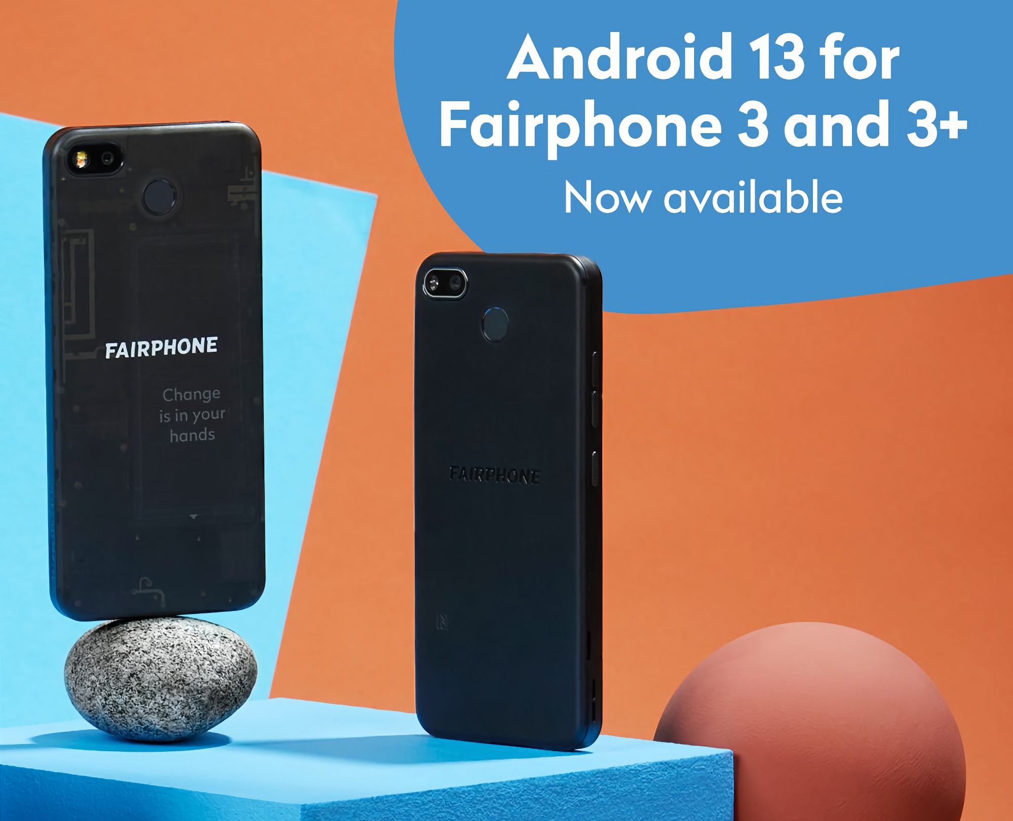 Le Fairphone 3 et le Fairphone 3+ reçoivent la mise à jour Android 13 et une assistance prolongée jusqu'en 2026 Le Fairphone 3 et le Fairphone 3+ reçoivent la mise à jour Android 13 et une assistance prolongée jusqu'en 2026