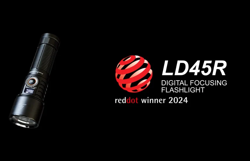 Fenix LD45R : Lampe de poche avec écran OLED et zoom numérique Fenix LD45R : Lampe de poche avec écran OLED et zoom numérique