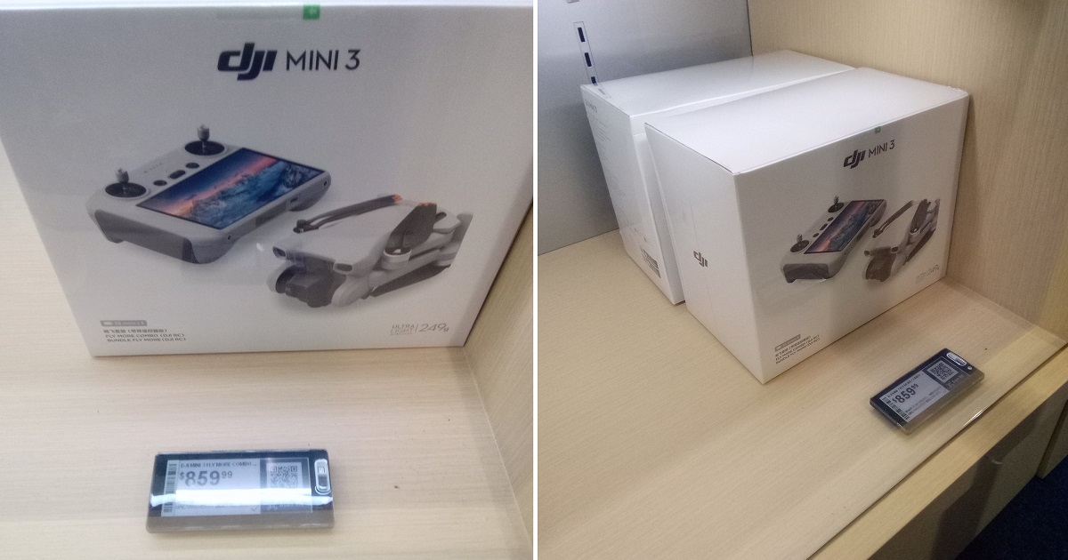 BestBuy a commencé à vendre le Combo DJI Mini 3 Fly More avec la télécommande RC de DJI pour 860 $ avant la présentation officielle.