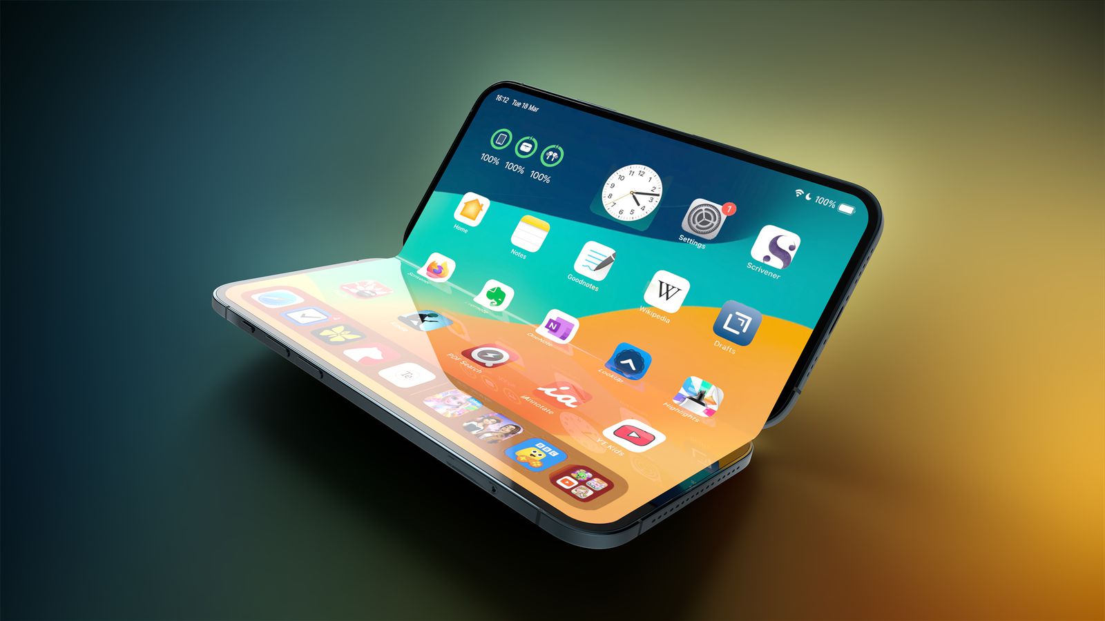 Apple fait confiance à Samsung : des écrans flexibles pour l'iPhone pliable arriveront en 2026 Samsung fournira des écrans pour le premier iPhone pliable, présentation en 2026