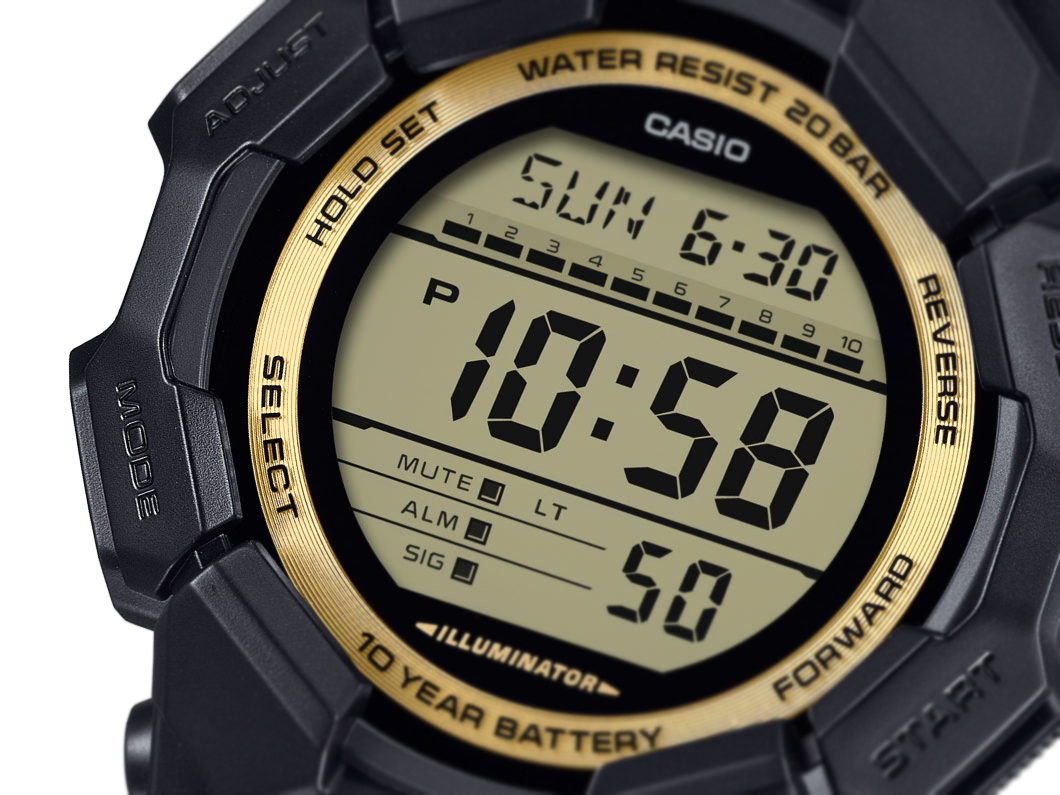 L’iconique G-Shock dans une expression luxueuse en noir et or : découvrez la GD-010GB-1A9