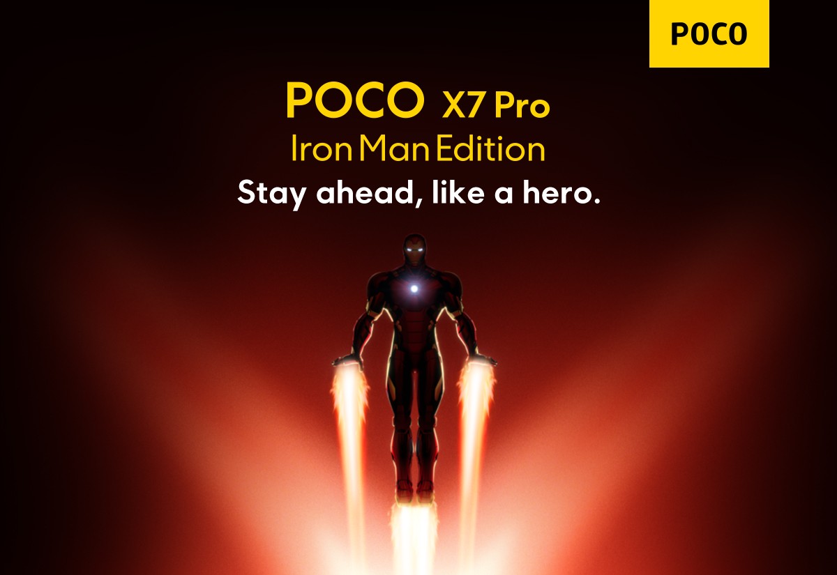 Exclusif pour les fans de Marvel : POCO X7 Pro Iron Man Edition POCO X7 Pro Iron Man Edition : Le smartphone de super-héros en détails