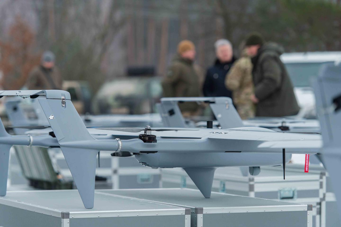 L'AFU a reçu 9 drones de reconnaissance H10 Poseidon Mk II avec des optiques et des caméras thermiques israéliennes. L'AFU a reçu 9 drones de reconnaissance H10 Poseidon Mk II avec des optiques et des caméras thermiques israéliennes.