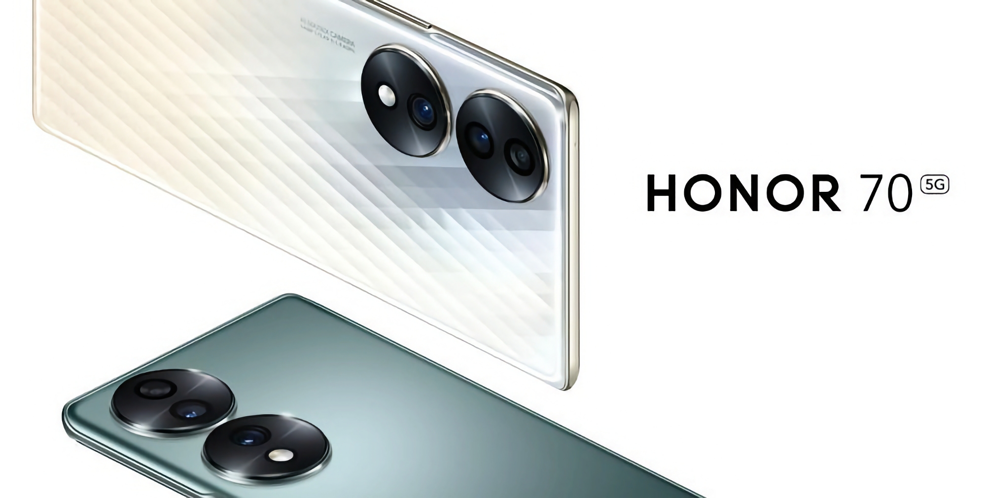 Le Honor 70, équipé d'une puce Snapdragon 778G+, d'un écran AMOLED 120Hz et d'un appareil photo de 54 MP, est disponible au prix de 399 euros (50 euros de réduction) Le Honor 70, équipé d'une puce Snapdragon 778G+, d'un écran AMOLED 120Hz et d'un appareil photo de 54 MP, est disponible au prix de 399 euros (50 euros de réduction)
