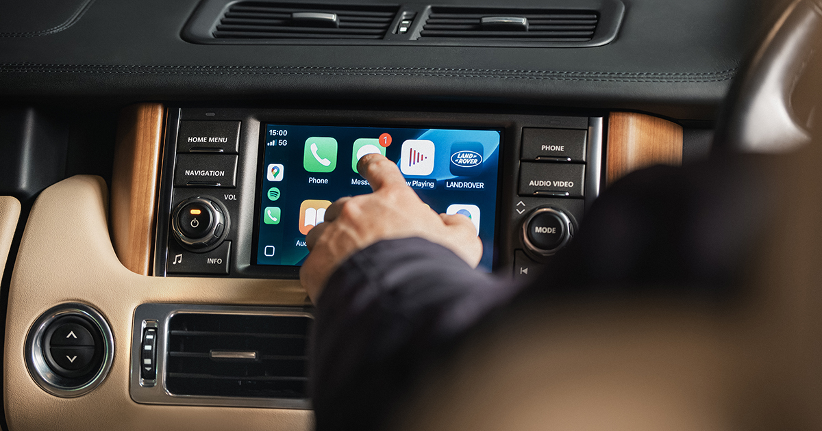 Évolution tactile : comment la troisième génération du Range Rover s'est reconnectée avec l'écran d'origine