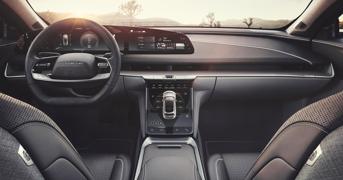 Lucid Air 2021 : Réinventer l'idéal dans le monde des intérieurs automobiles Un regard sous le capot : l'intérieur de la berline Lucid Air 2021