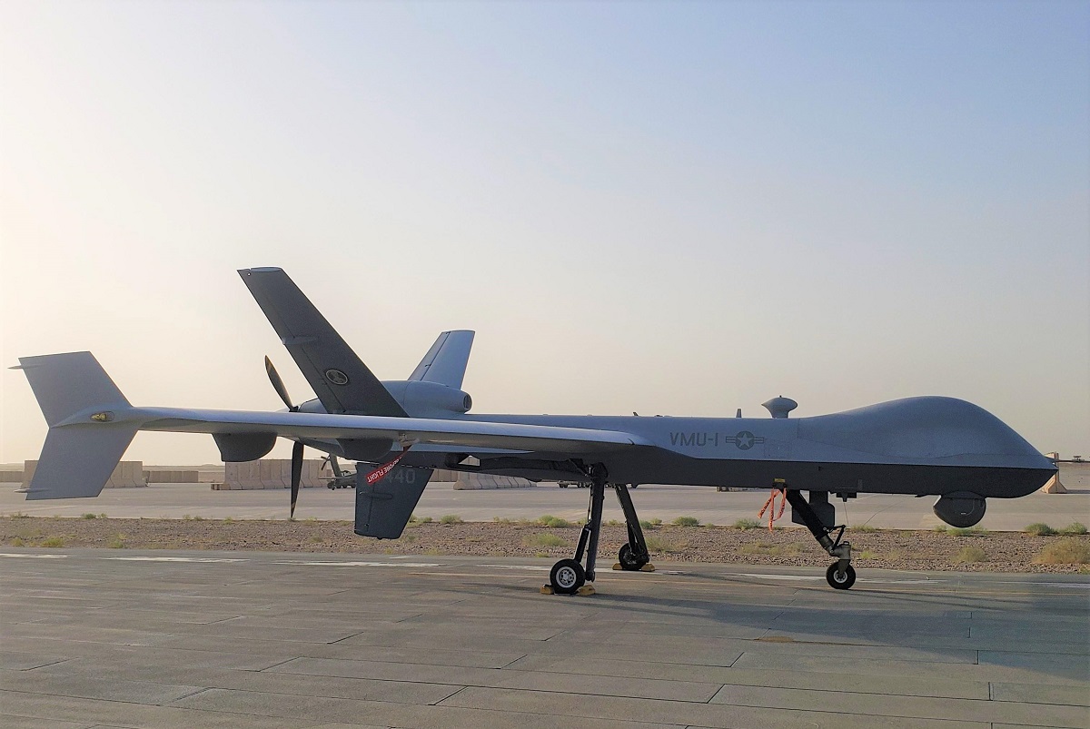 Le corps des marines américains reçoit le premier drone MQ-9 Reaper Le corps des marines américains reçoit le premier drone MQ-9 Reaper
