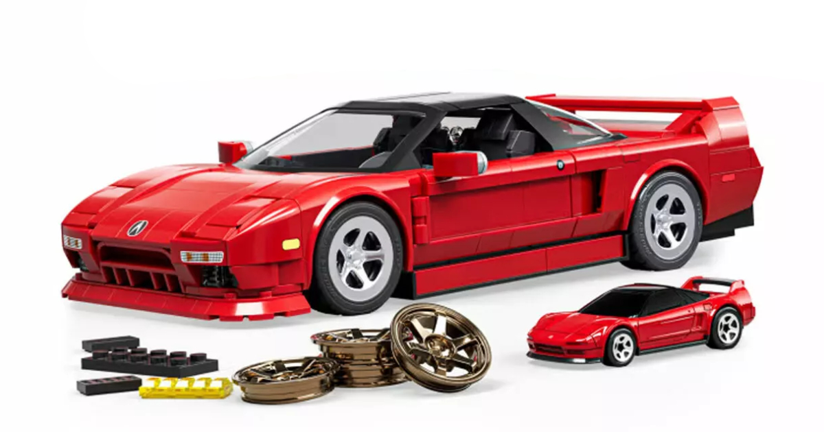 Transformez votre garage en miniature avec le modèle Acura NSX de Brick Shop Plongez dans les détails : Acura NSX à l’échelle de Brick Shop