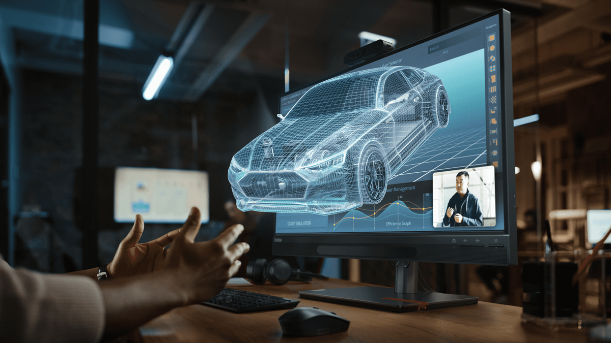 Le moniteur Lenovo ThinkVision 3D sera commercialisé en février au prix de 2999 $.