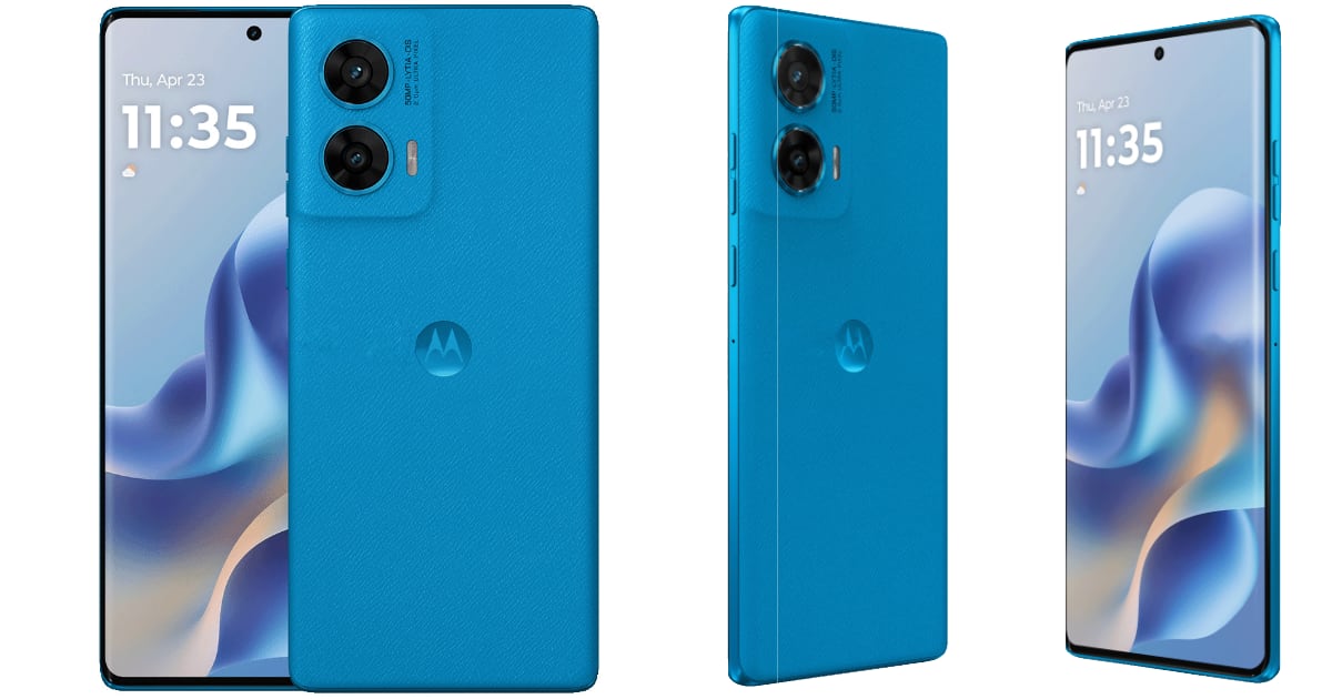 Rendus du Moto G96 5G fuités : Aperçu de l’extérieur Nouveau rendu du Moto G96 5G : Premiers détails sur le design