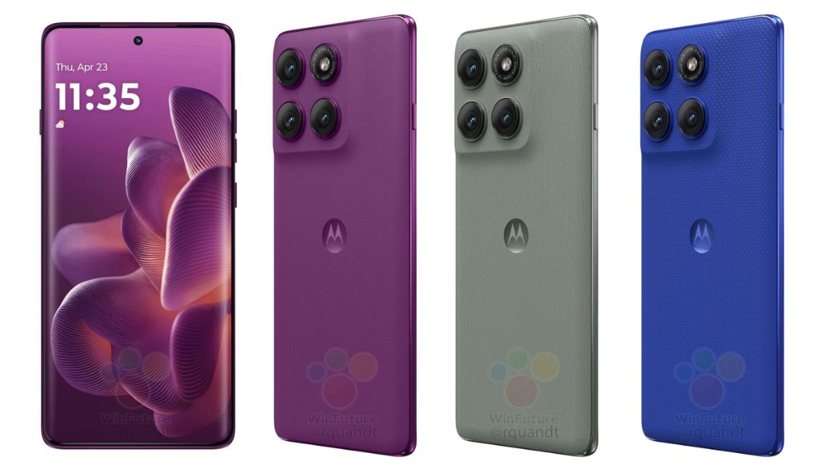 La forme du futur : à quoi ressemble le nouveau Motorola Edge 60 Pro L'innovation en avant : des fuites de rendus du Motorola Edge 60 Pro
