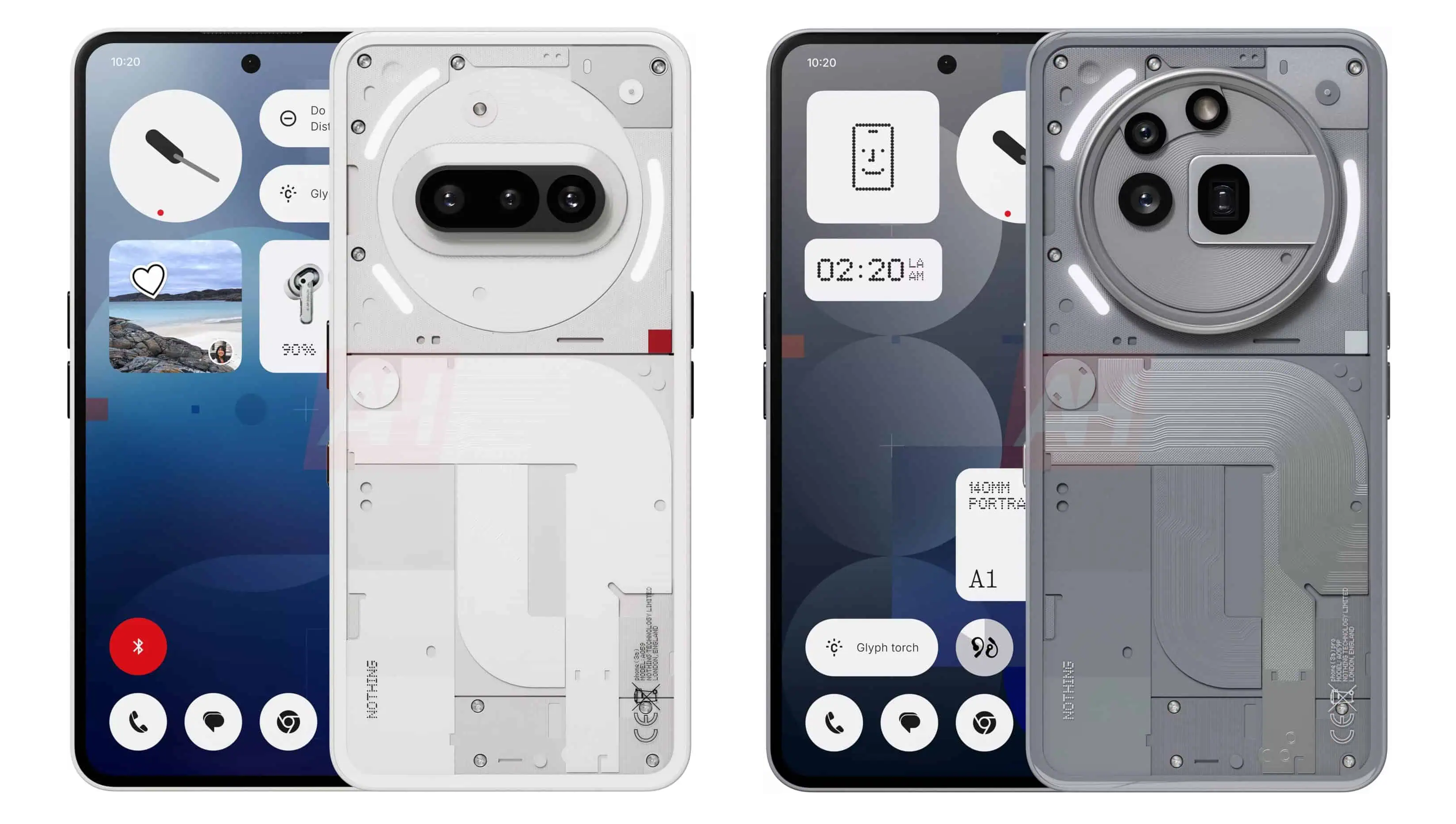 Gamme élargie : Découvrez les images de Nothing Phone (3A) Arrêter la série "Rien" : Visualiser le téléphone Nothing (3A) et les pro-modifications