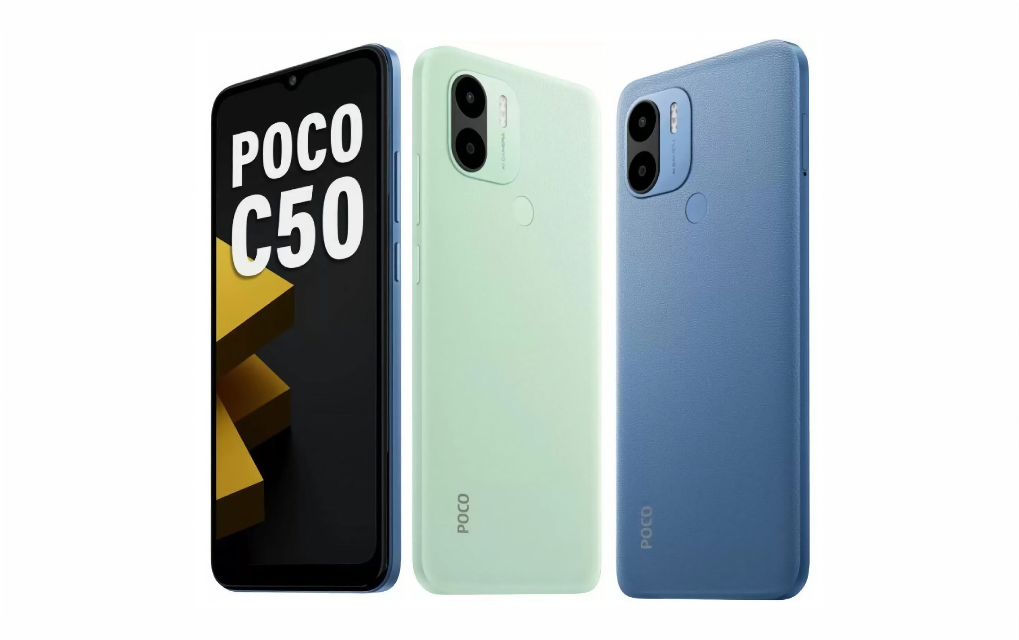 POCO C50 : une copie du Redmi A1+ avec puce MediaTek Helio A22, double caméra et Android 12 Go Edition pour 78 $. POCO C50 : une copie du Redmi A1+ avec puce MediaTek Helio A22, double caméra et Android 12 Go Edition pour 78 $.