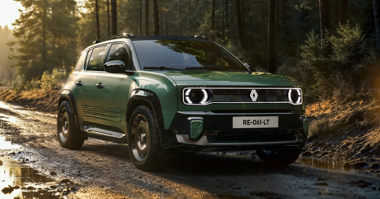 Réinvention d'un classique : le concept R4 Savane de Renault fait ses débuts Renault R4 Savane : Dévoilement de la voiture concept révolutionnaire