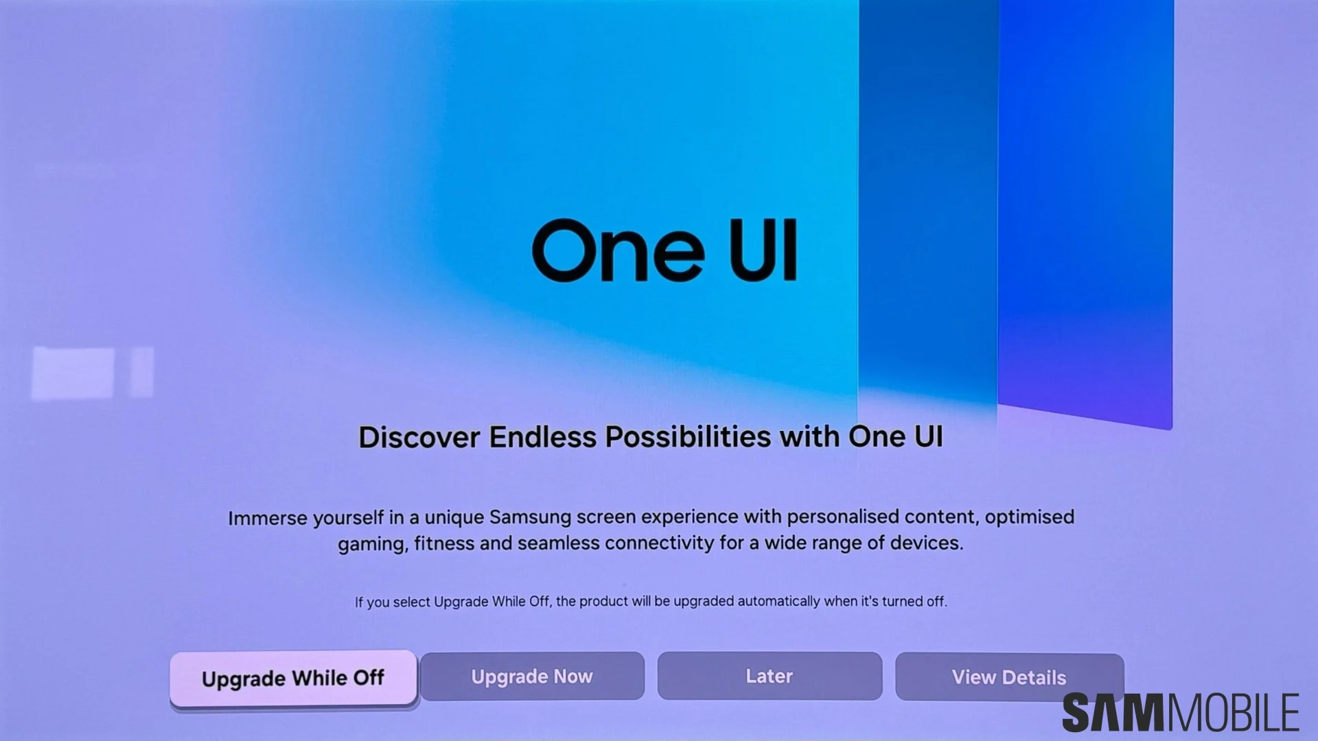 Samsung annonce une mise à jour majeure de One UI pour ses téléviseurs intelligents 2023 Samsung annonce une mise à jour majeure de One UI pour ses téléviseurs intelligents 2023