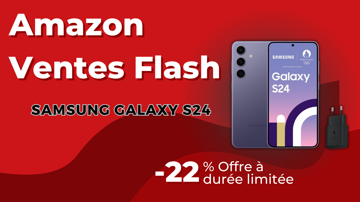 Samsung Galaxy S24 avec Chargeur 25W – Économisez 195€! Samsung Galaxy S24 avec Chargeur 25W – Économisez 195€!