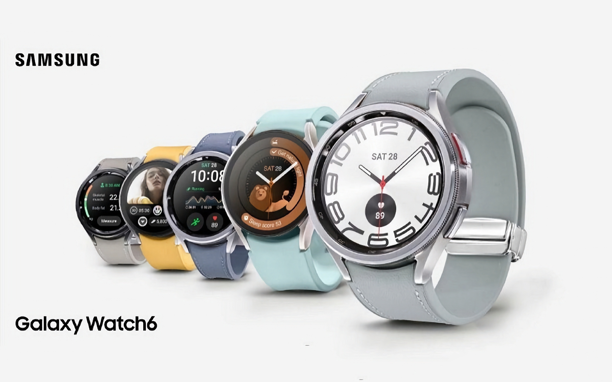Quatre tailles et prise en charge du LTE : de nouveaux détails sur les smartwatches Galaxy Watch 6 et Galaxy Watch 6 Classic de Samsung ont fait surface en ligne. Quatre tailles et prise en charge du LTE : de nouveaux détails sur les smartwatches Galaxy Watch 6 et Galaxy Watch 6 Classic de Samsung ont fait surface en ligne.