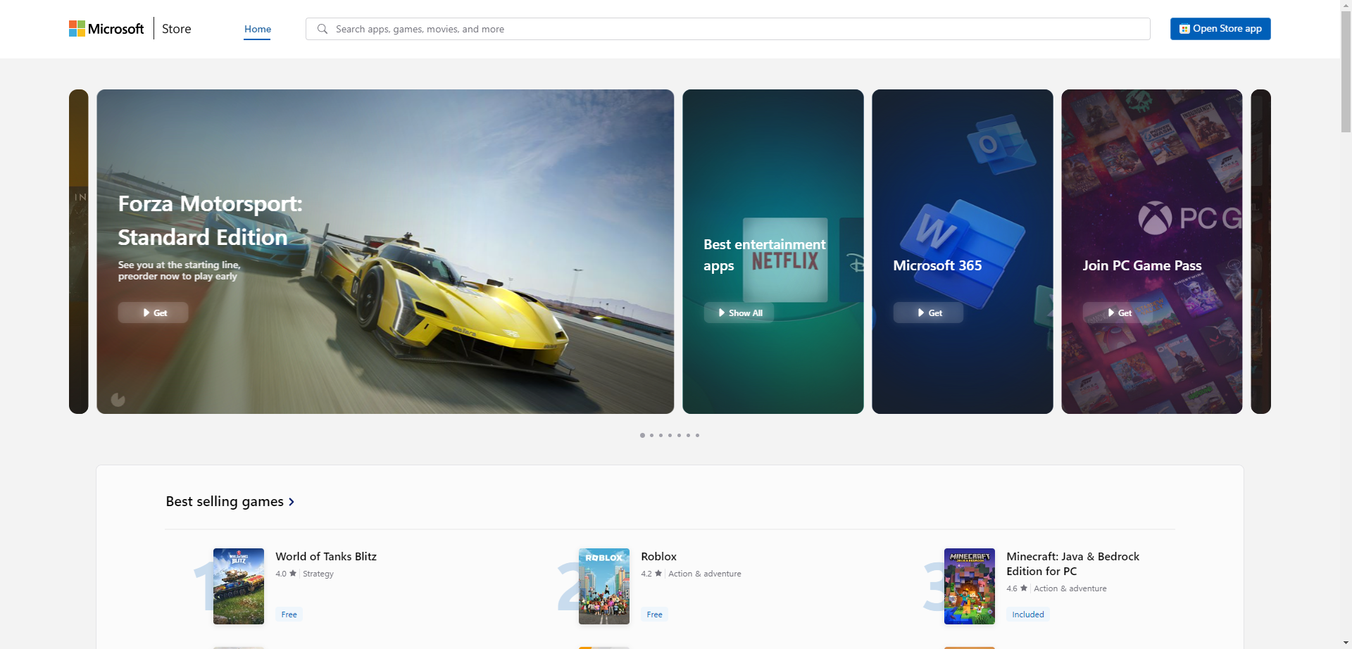 Microsoft lance une version web actualisée du Microsoft Store Microsoft lance une version web actualisée du Microsoft Store