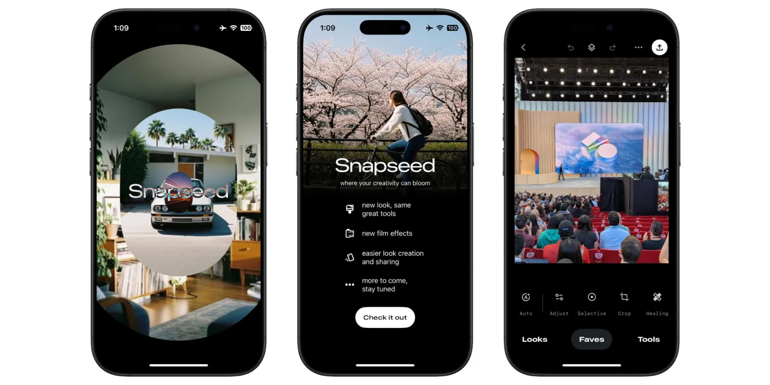 Un souffle nouveau pour Snapseed sur iOS : Google publie la mise à jour 3.0 Snapseed est de retour : la nouvelle version 3.0 est déjà sur iPhone