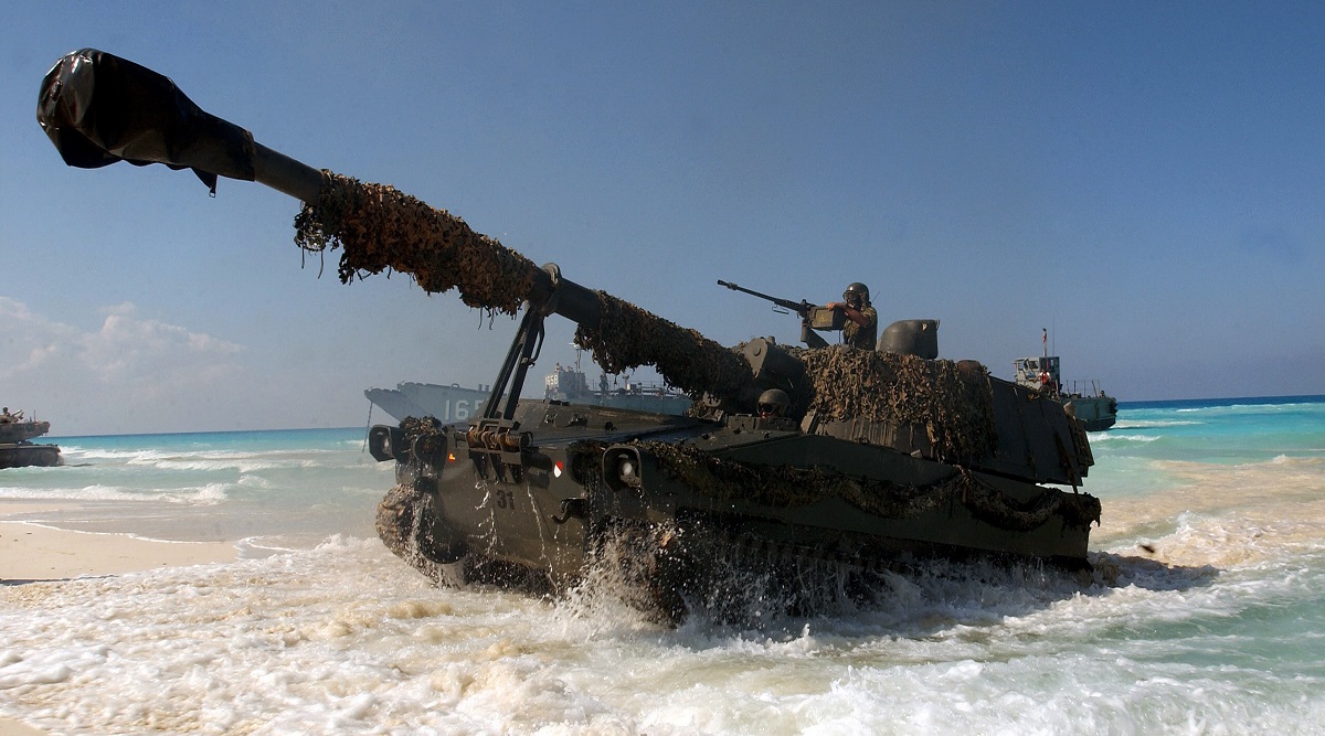 Expal développe des obus de 155 mm d'une portée de 80 km pour l'obusier automoteur M109 Expal développe des obus de 155 mm d'une portée de 80 km pour l'obusier automoteur M109
