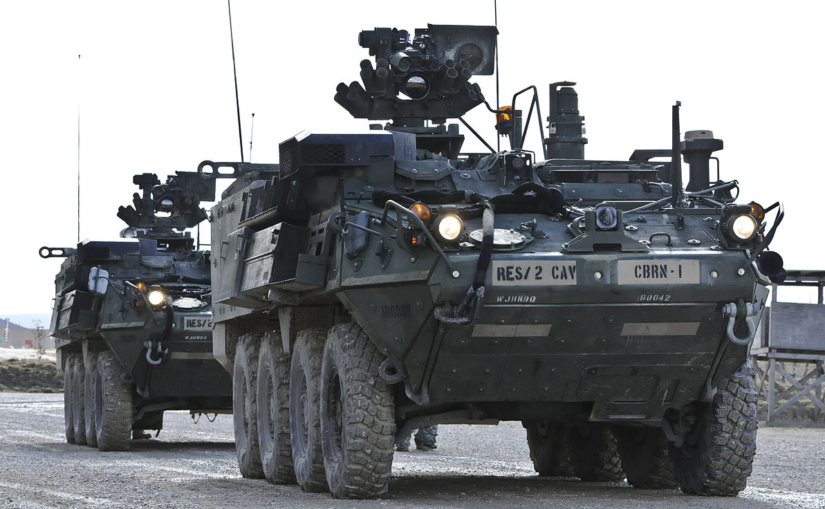 Les États-Unis envoient 90 Stryker BMP à l'Ukraine, déjà arrivés en Allemagne (vidéo) Les États-Unis envoient 90 Stryker BMP à l'Ukraine, déjà arrivés en Allemagne (vidéo)