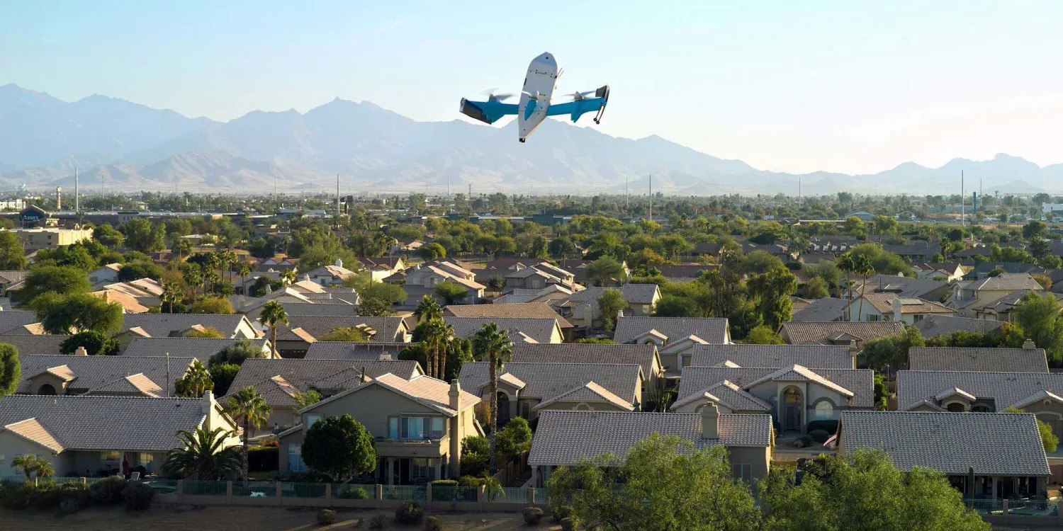 Technologies de livraison du futur : Amazon utilise des drones pour les iPhones et les AirTags Amazon adopte des drones pour la livraison : maintenant, les iPhones et les Galaxy volent directement sur le seuil