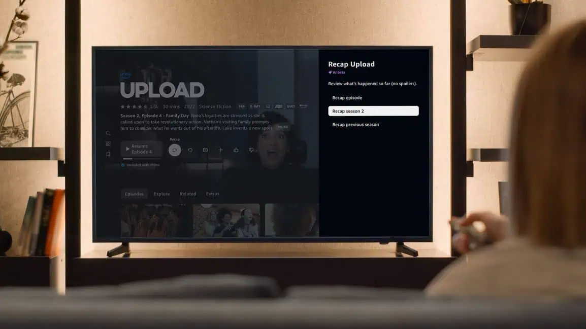 Une nouvelle fonctionnalité d'Amazon Prime Video permettra aux utilisateurs de recevoir des résumés textuels des saisons et des épisodes basés sur l'intelligence artificielle. Une nouvelle fonctionnalité d'Amazon Prime Video permettra aux utilisateurs de recevoir des résumés textuels des saisons et des épisodes basés sur l'intelligence artificielle.