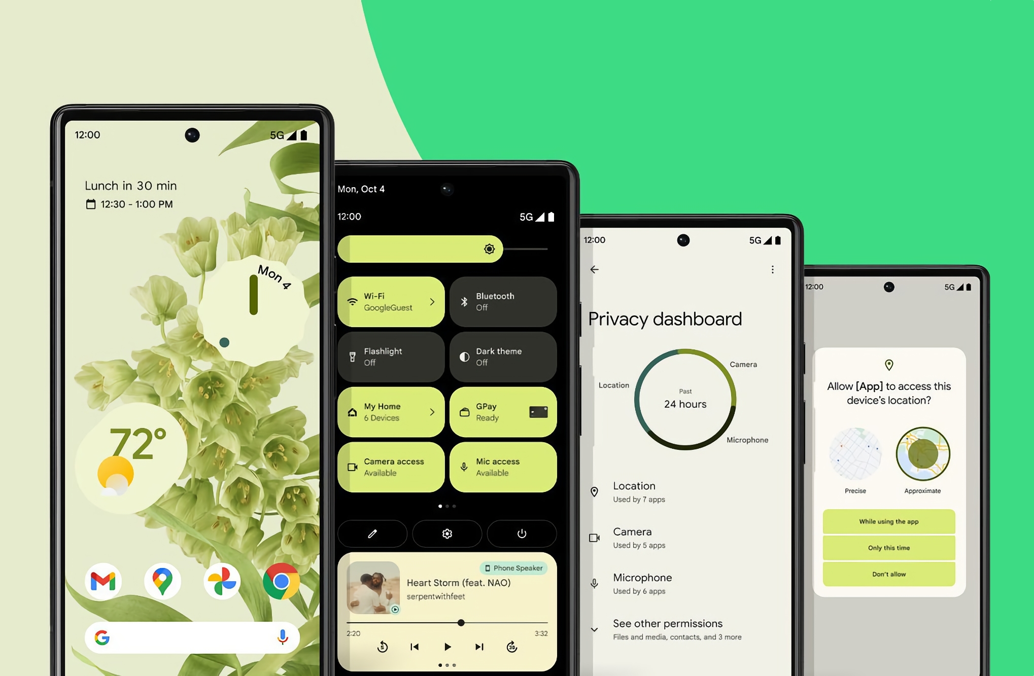 C'est ici ! Google a publié une version stable d'Android 12 pour les smartphones Pixel C'est ici ! Google a publié une version stable d'Android 12 pour les smartphones Pixel