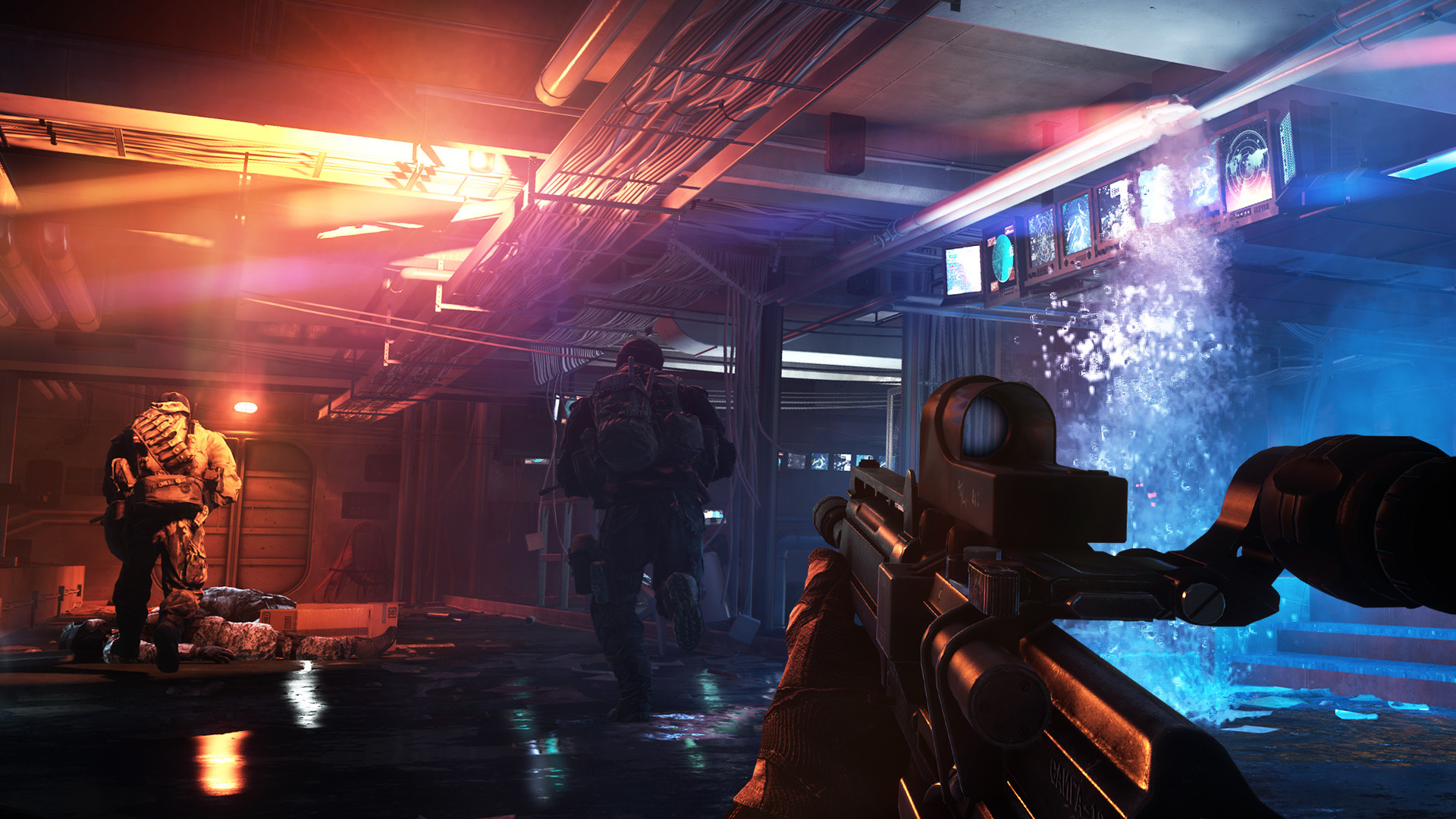 Capturé au combat : La capture d'écran révèle la dynamique de Battlefield 4 Battlefield 4 : Capture d'écran unique éclaire un gameplay excitant