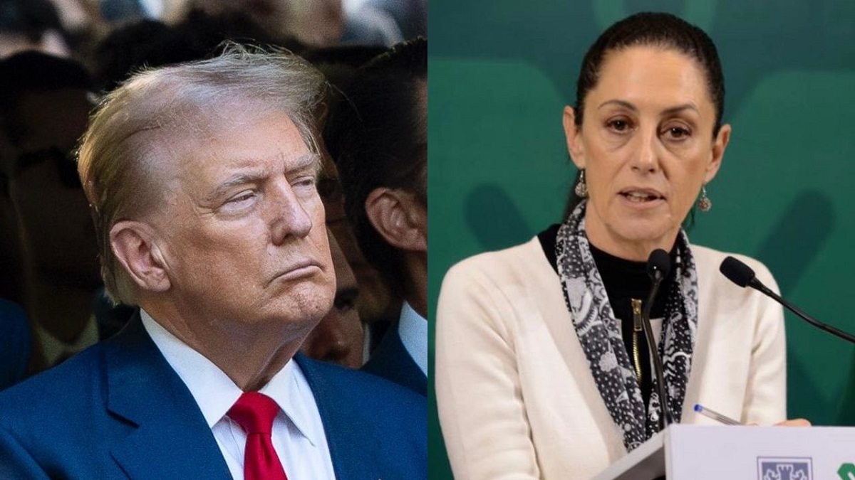Un regard de l'intérieur : Comment Donald Trump a rencontré le maire de Mexico Photo Date : Donald Trump et Claudia Sheinbaum sur la même scène