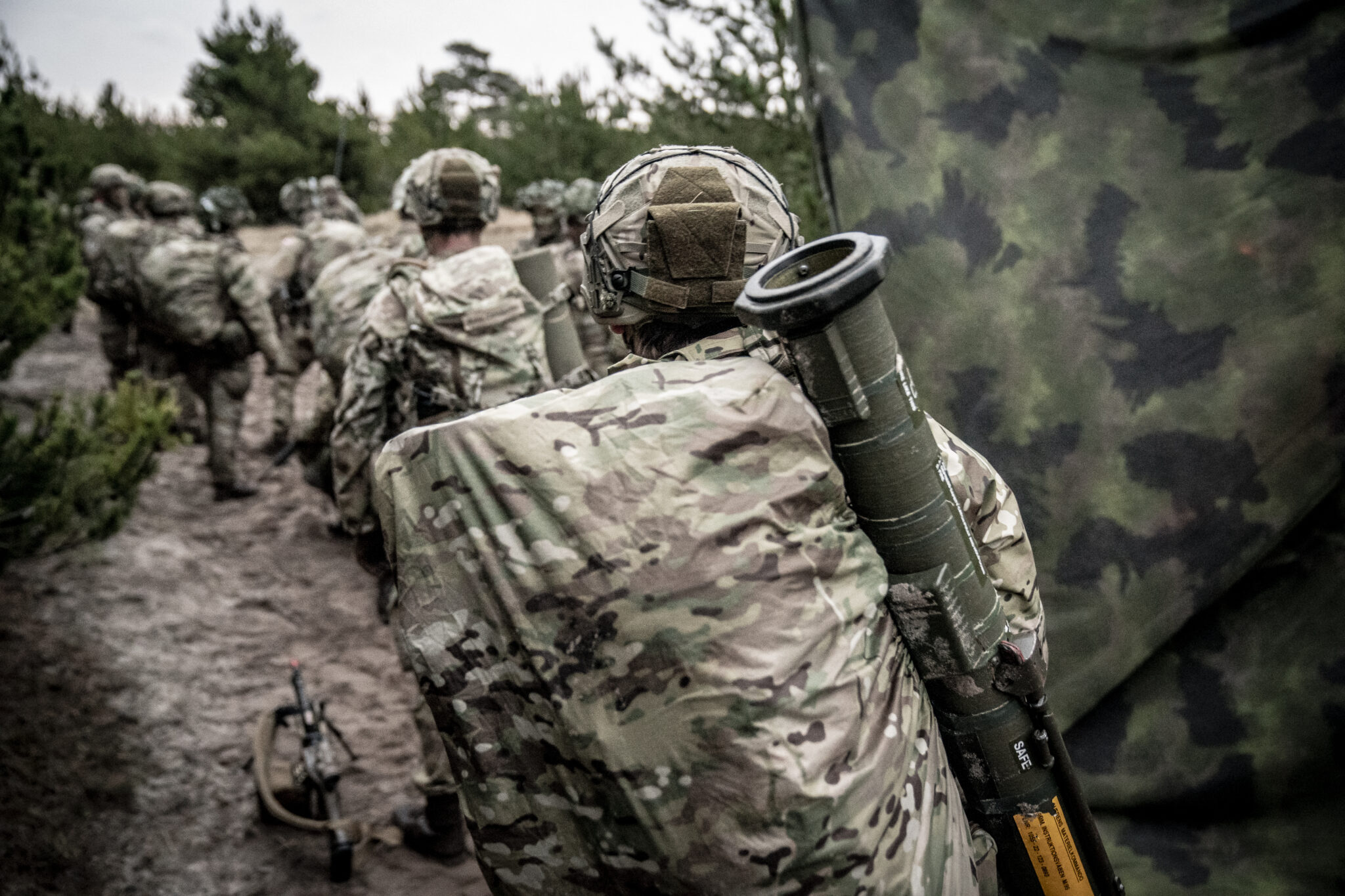 Un défi pour les guerriers : Les soldats de Shlezvyhiv affinent leurs compétences à l'entraînement Le régiment d'infanterie danois Schleswig montre sa force lors d'un exercice