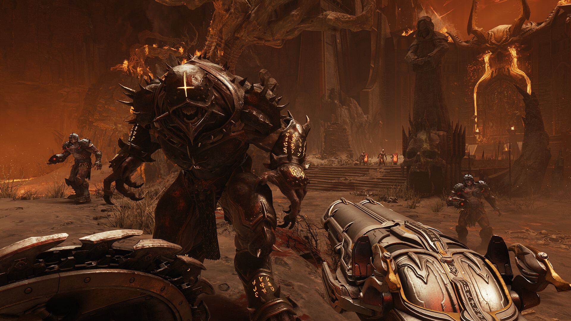 Un jeu de tir médiéval avec des démons ? La capture d'écran du nouveau mod pack DOOM est impressionnante ! DOOM rencontre le Moyen-Âge : Premier aperçu des captures d'écran de DOOM : The Dark Ages