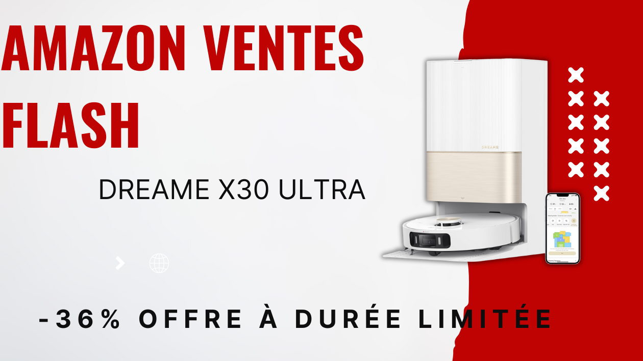 Dreame X30 Ultra Robot Aspirateur - Économisez 500€ Aujourd'hui! Dreame X30 Ultra Robot Aspirateur - Économisez 500€ Aujourd'hui!