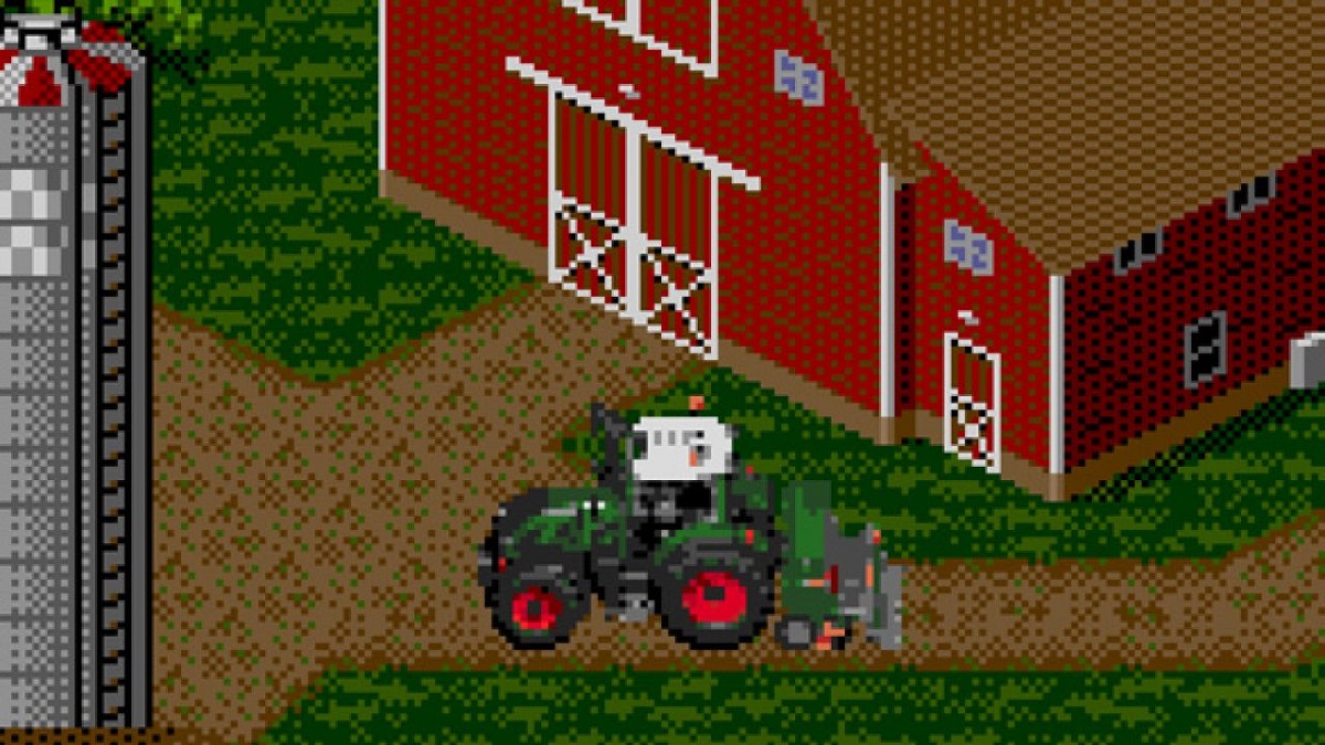 Retour vers le futur : Comment Farming Simulator passe à la version 16 bits de Wekikale Un regard fascinant sur Farming Simulator : Le glamour de l'ère 16 bits