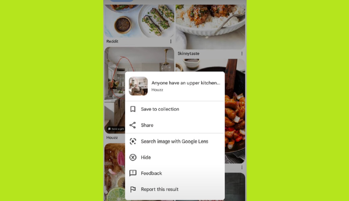 Quelles sont les nouveautés chez Google ? Détails de l'interface de l'onglet mise à jour Premières impressions : capture d'écran filtrée du nouvel onglet de Google