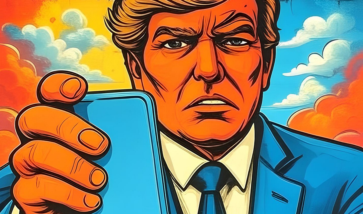 Smartphone en charge : l’ère numérique de Trump Comment le smartphone de Trump mène les batailles politiques