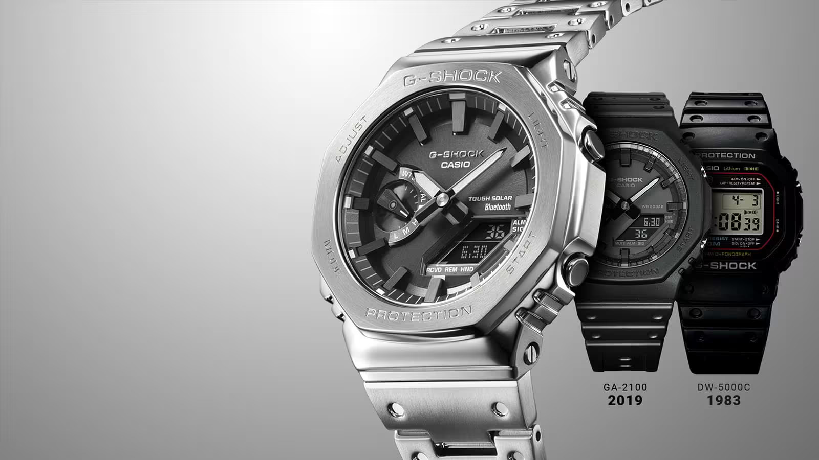 Casio G-Shock Full Metal 2100 : Les nouveaux modèles GM-B2100SD-1A et GMB2100AD-5A arrivent bientôt en Europe pour €549 Casio G-Shock Full Metal 2100 : Les nouveaux modèles GM-B2100SD-1A et GMB2100AD-5A arrivent bientôt en Europe pour €549