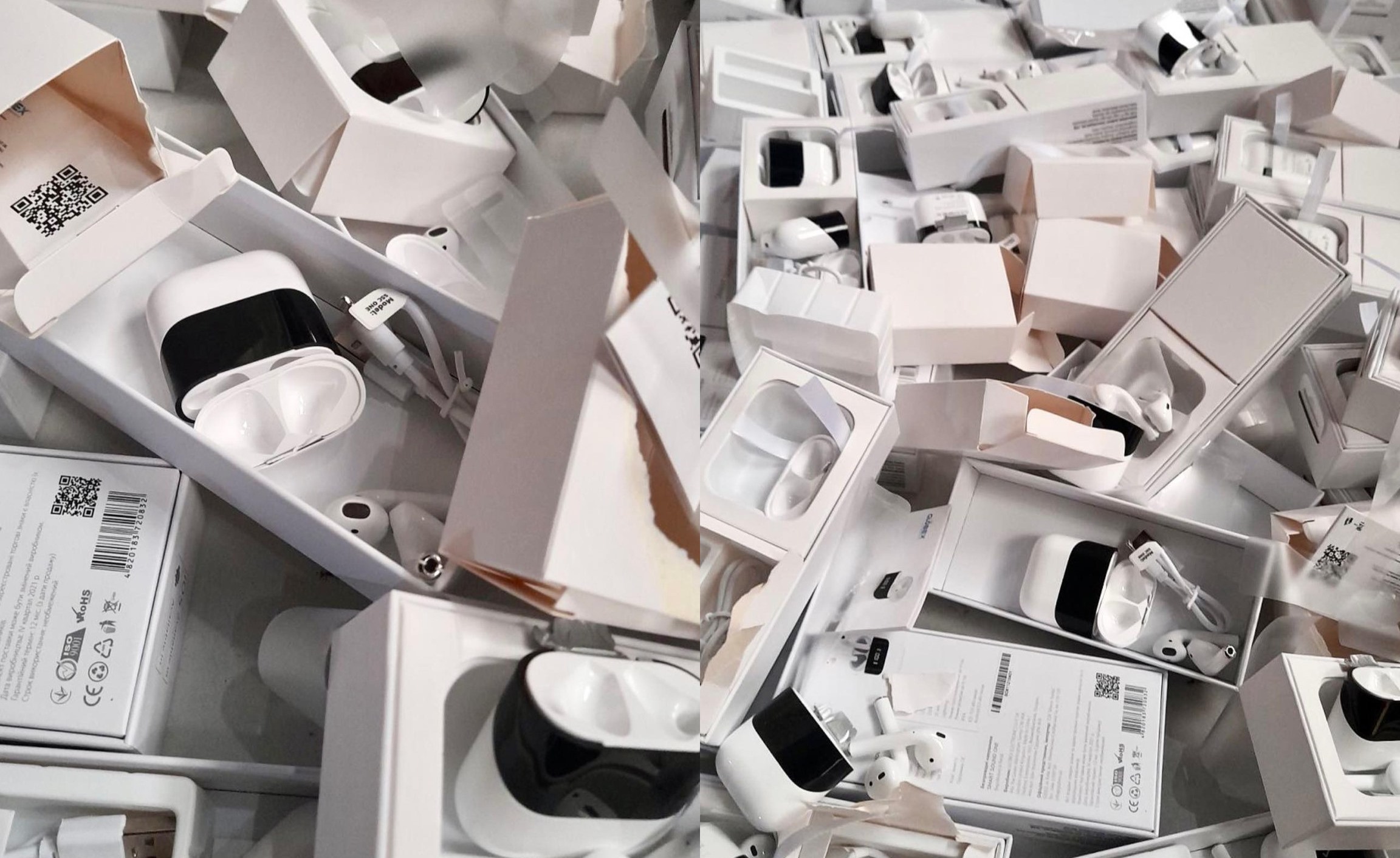 Vous ne voudrez pas détourner le regard : les douanes de Kiev ont brûlé 2 500 gadgets contrefaits à la Apple Vous ne voudrez pas détourner le regard : les douanes de Kiev ont brûlé 2 500 gadgets contrefaits à la Apple