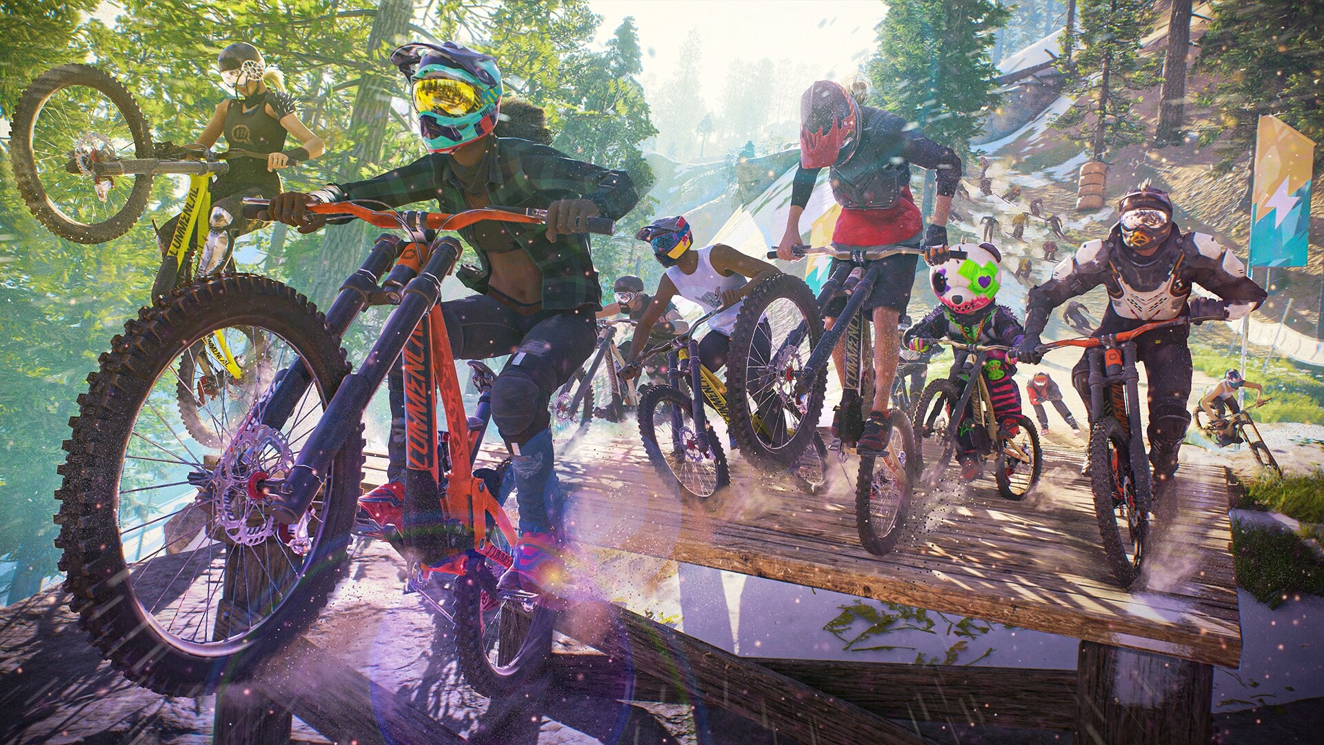Plongée dans des paysages extrêmes : ce que promet la nouvelle capture d'écran de Riders Republic Nouvelle capture d'écran de Riders Republic : des possibilités infinies à l'horizon