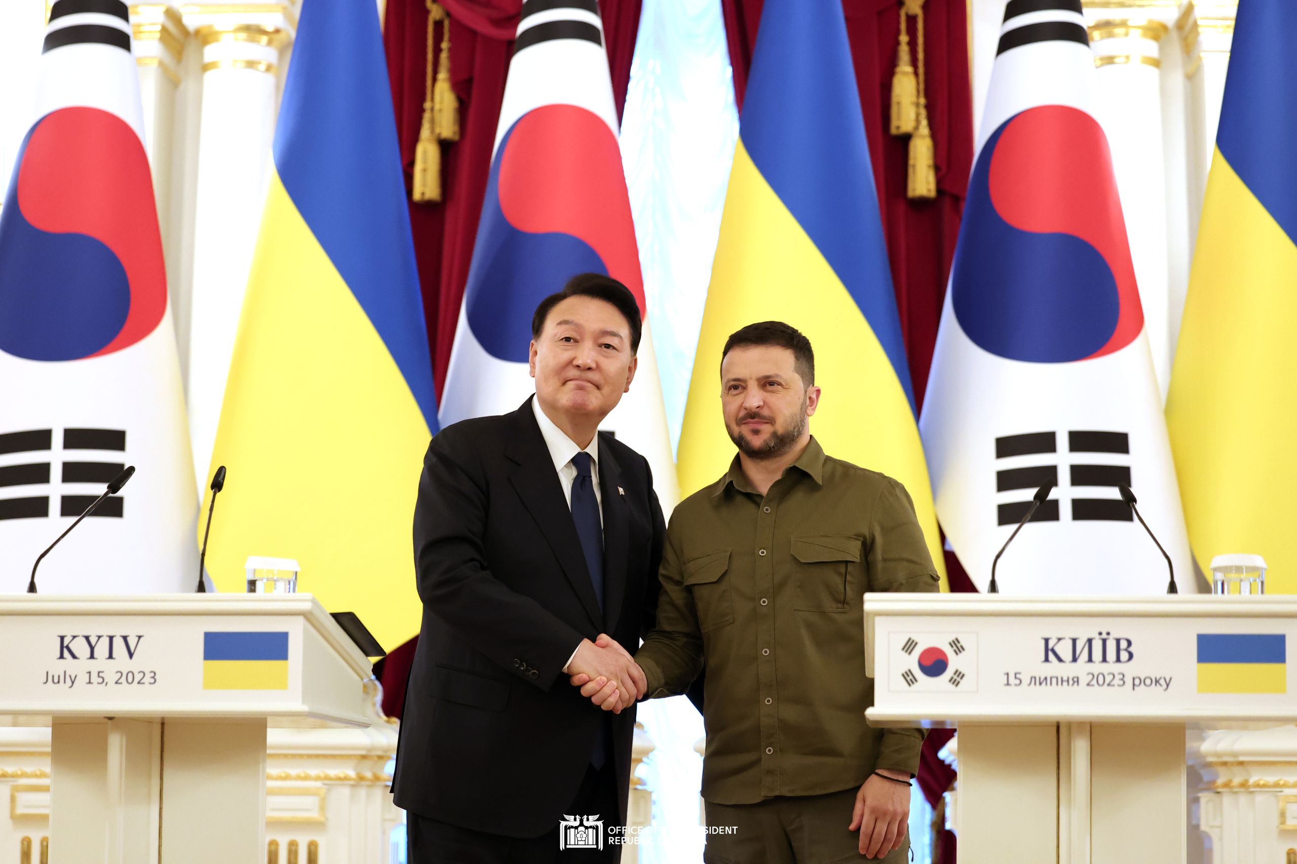La Corée du Sud envisage d'envoyer en Ukraine des officiers de renseignement et des experts sur la Corée du Nord La Corée du Sud envisage d'envoyer en Ukraine des officiers de renseignement et des experts sur la Corée du Nord