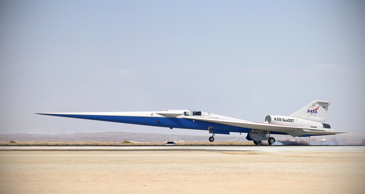 L'avion supersonique X-59 de la NASA effectuera son premier vol avant la fin de l'année 2023 L'avion supersonique X-59 de la NASA effectuera son premier vol avant la fin de l'année 2023