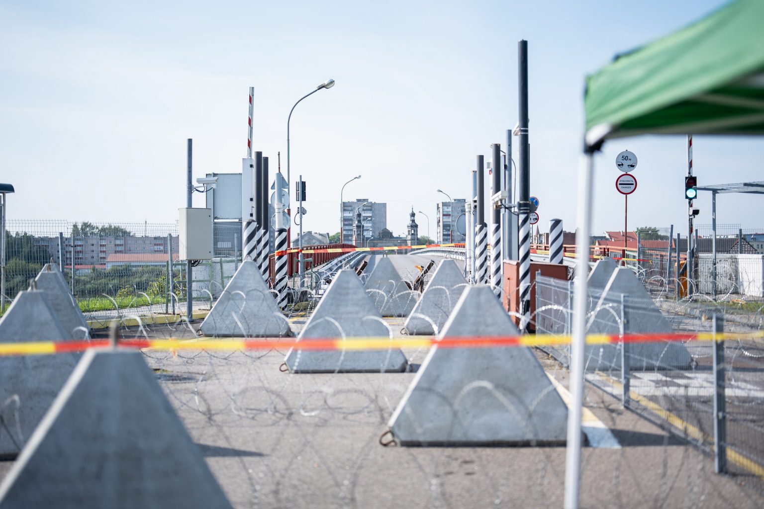 La Lituanie va installer des barrières antichars en fer à la frontière avec la Russie La Lituanie va installer des barrières antichars en fer à la frontière avec la Russie