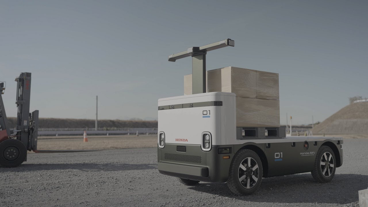 Honda annonce la troisième génération de camions sans conducteur AWV, capables de fonctionner pendant 10 heures et de transporter près d'une tonne de marchandises. Honda annonce la troisième génération de camions sans conducteur AWV, capables de fonctionner pendant 10 heures et de transporter près d'une tonne de marchandises.