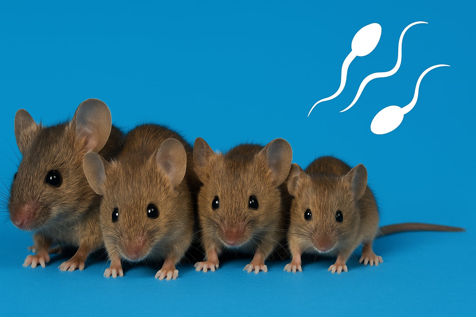 Souris sans mère : des scientifiques ont créé des souris en santé à partir de deux spermatozoïdes Souris sans mère : des scientifiques ont créé des souris en santé à partir de deux spermatozoïdes
