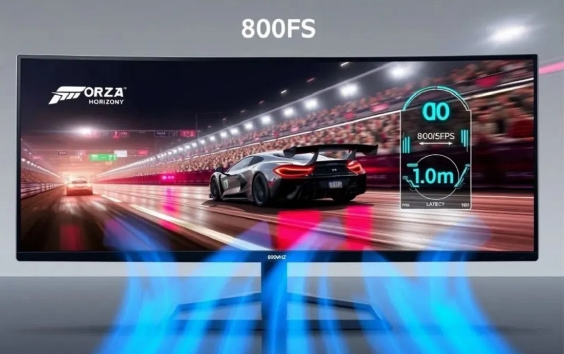 HKC présente : Moniteur de jeux avec une incroyable fréquence de 800 Hz