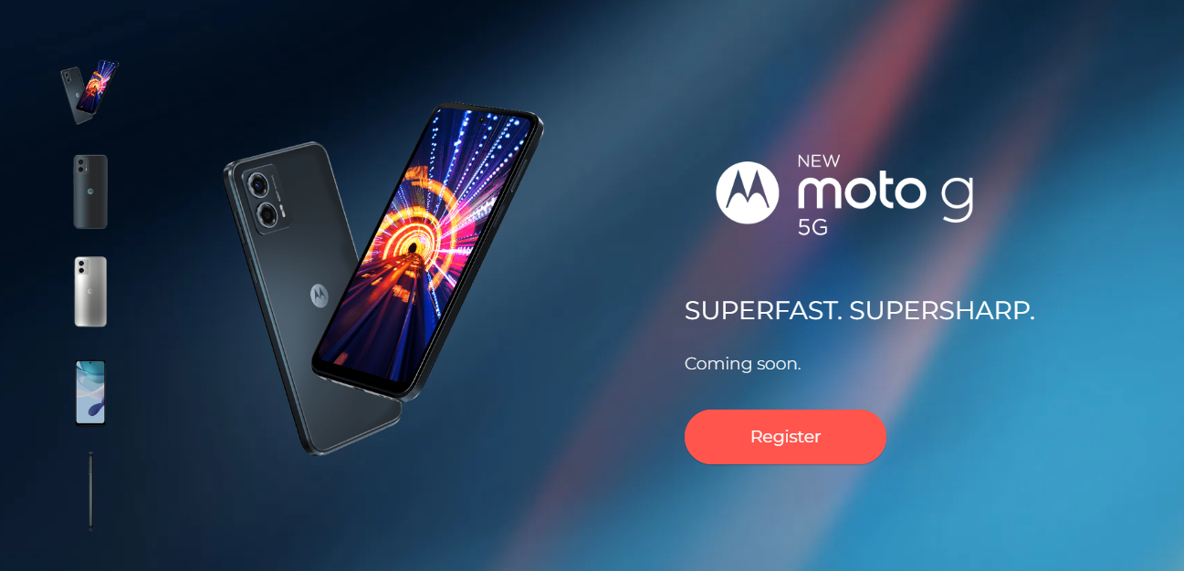 Moto G 5G (2023) - Snapdragon 480+, écran 120Hz, haut-parleurs stéréo et Android 13 à 250 Moto G 5G (2023) - Snapdragon 480+, écran 120Hz, haut-parleurs stéréo et Android 13 à 250