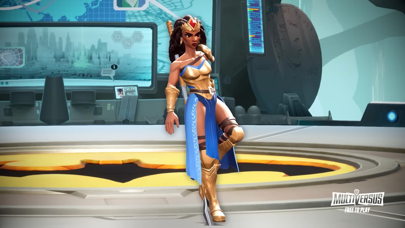 Nubia, la reine des Amazones, est apparue dans MultiVersus Nubia, la reine des Amazones, est apparue dans MultiVersus